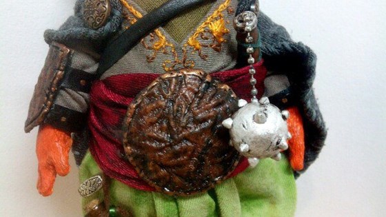 Куклы и аксессуары: Оленерогий хомяк с кличкой Хомякахта
